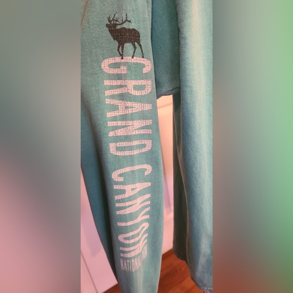 Mint green Long Sleeve Grand Canyon Shirt - Picture 4 of 11